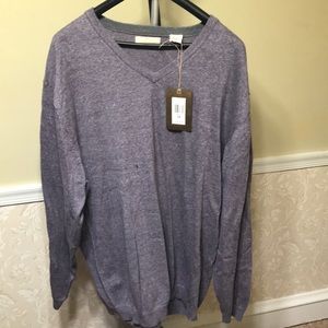 Very stylish Grape color Mens sweater 2X